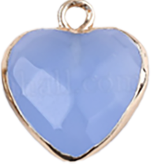 Blue Stone Heart HF035