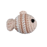 Focal Bag Crochet Fish Bag Charm BC006