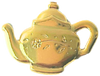 Gold Tea Pot HFA020