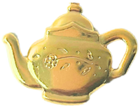 Gold Tea Pot HFA020