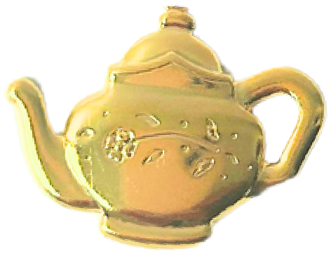 Gold Tea Pot HFA020