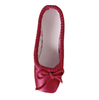 Red Ballet Flat Bag Charm BC011