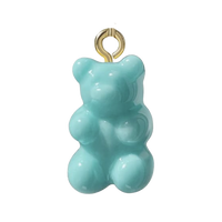 Blue Gummy Bear Bag Charm BC018