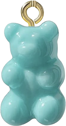 Blue Gummy Bear Bag Charm BC018