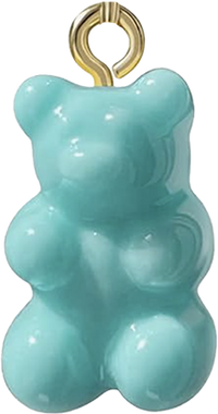 Blue Gummy Bear Bag Charm BC018