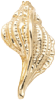 Gold Small Conch Shell CW017