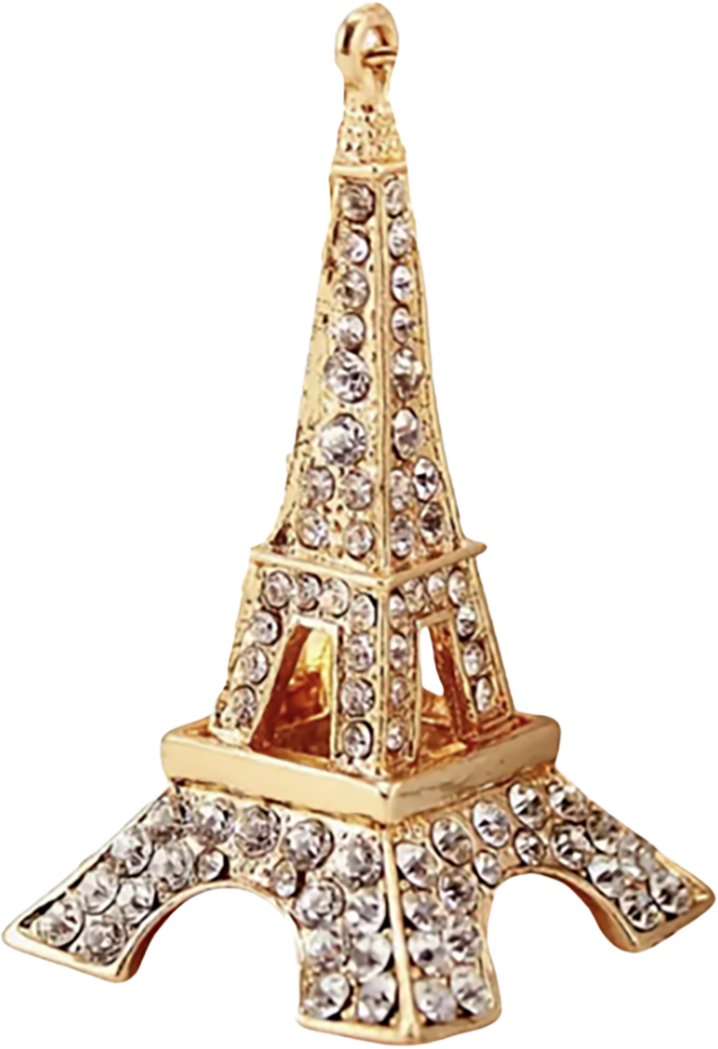 Eiffel Tower Bag Charm BC016