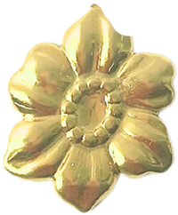 Large Gold Flower HF026