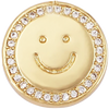 Gold Smiley Face S028