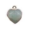 Light Green Stone Heart HF007