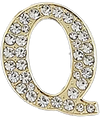 Pave Letter Q Bag Charm BC047 (Copy)