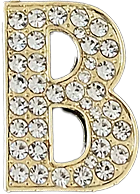 Focal Bag Charm: Pave Letter A Bag Charm BC032