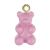 Pink Gummy Bear Bag Charm BC019