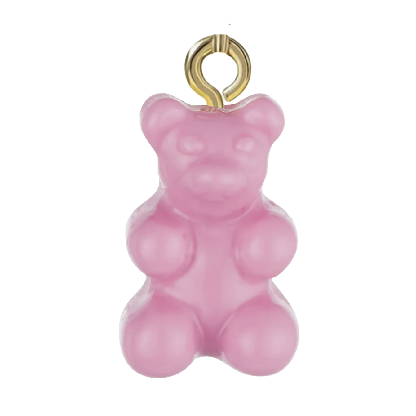 Pink Gummy Bear Bag Charm BC019