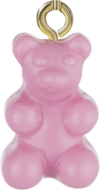 Pink Gummy Bear Bag Charm BC019