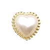Big Puffed Heart Pearl HF003