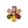 Rainbow Crystal Flower Charm HF024