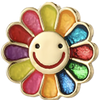 Rainbow Smiley Flower HF023
