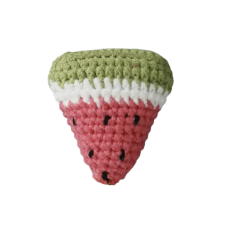 Focal Charm: Crochet Watermelon BC005