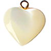 Plain White Heart HF009